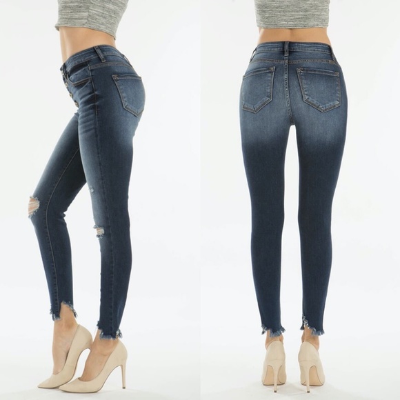 KanCan Distressed Skinny jeans - Picture 2 of 3